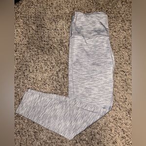 Grey and White Leggings